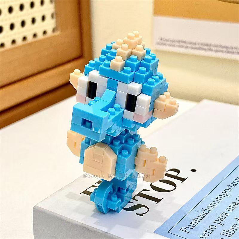 Chaolechuang Ocean Creatures Small Particle Building Blocks - Compatible with Lego Assembly Toys for Kids' Gifts