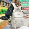 2025 New Backpack Girls College Student School Bag Men's Junior High School High School Student Primary School Student Large Capacity Travel Backpack