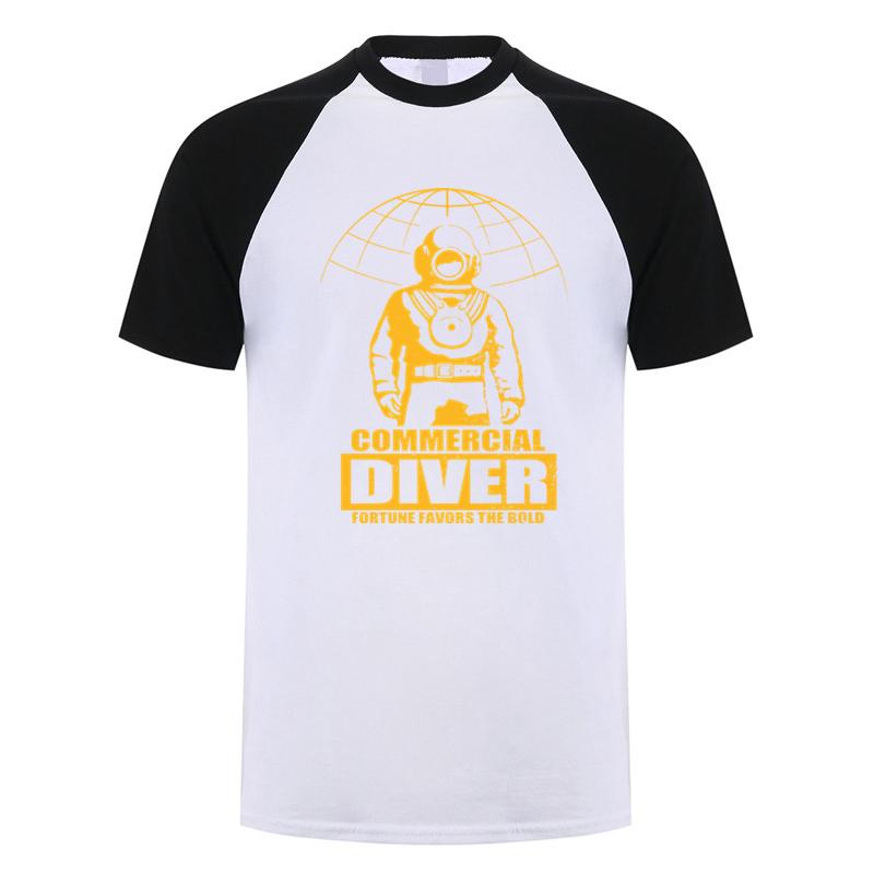 Commercial Diver T Shirts Unisex Graphic Dive Scuba Diving Streetwear Short Sleeve Tshirt Gifts Summer Tshirt Unisexs Dy203