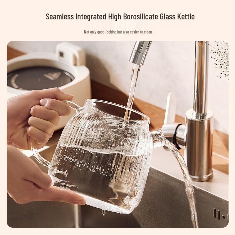 Midea 1.2L Full Glass Electric Wellness Kettle