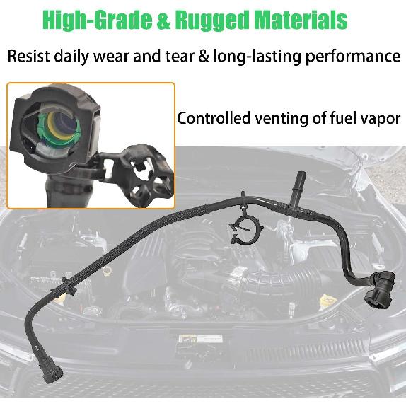 68250915AD Vapor Canister Purge Valve Hose Tube, Compatible with Dodge Durango 2016-2019, Compatible with Jeep Grand Cherokee 2016-2019, Purge Hose
