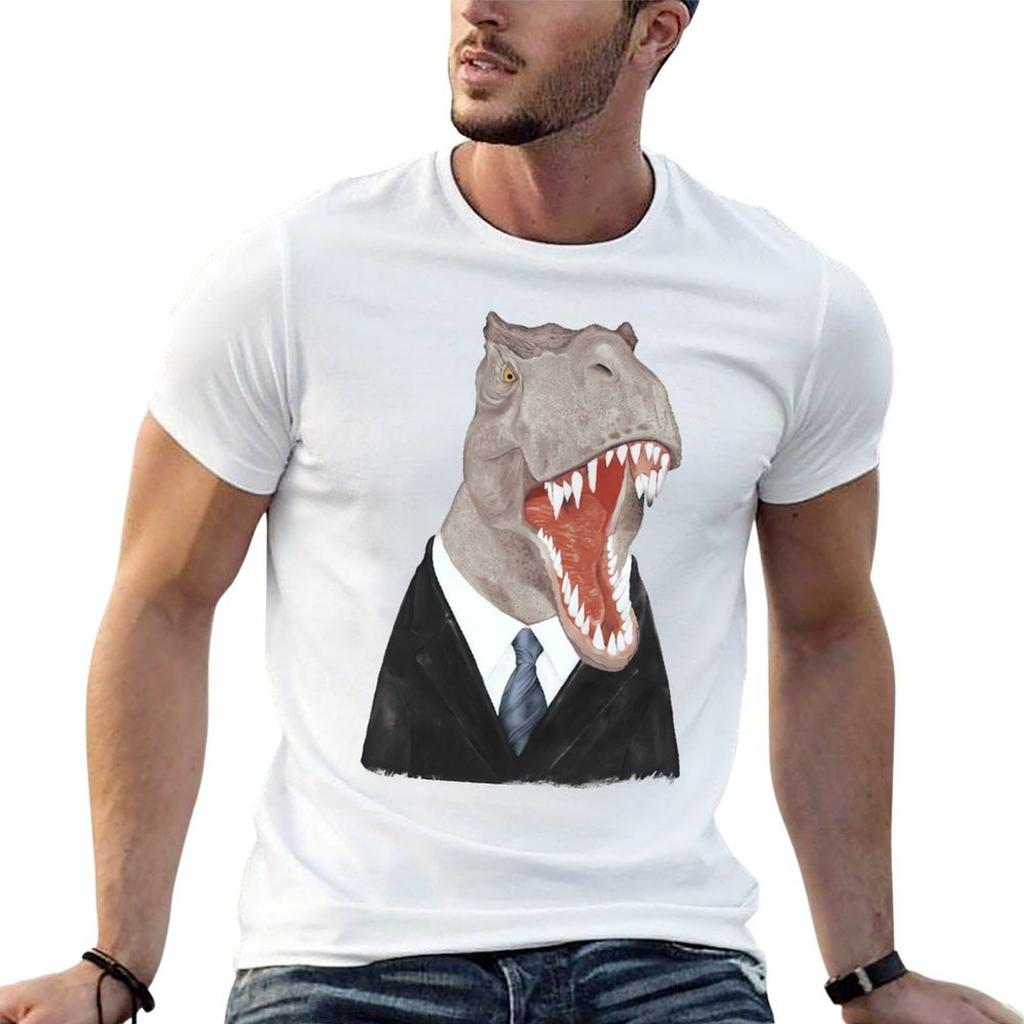 T-Rex T-Shirt g man t shirts for men t shirt men 100% cotton luxury brand t shirt man cotton T-