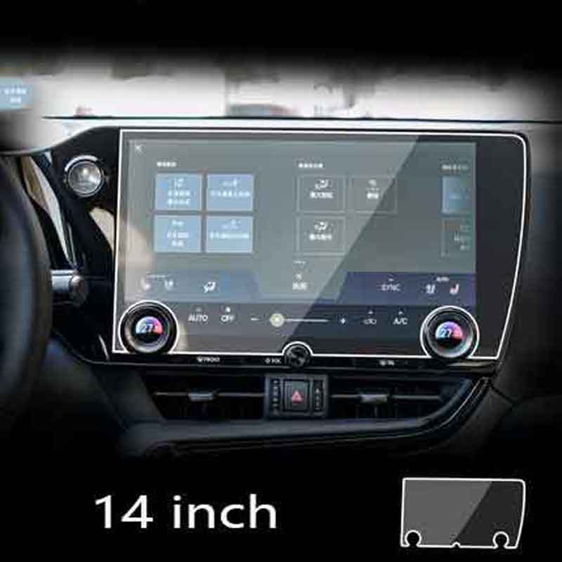 For Lexus NX NX450H NX350 NX250 NX350H 2022 Car GPS navigation Screen Tempered Glass Protector Film Auto Interior