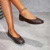 Woman's Flat Shoes 2026 Retro Round Toe Comfortable Soft Sole Lightweight Casual Shoes Spring Summer Simple Plus Size Loafers