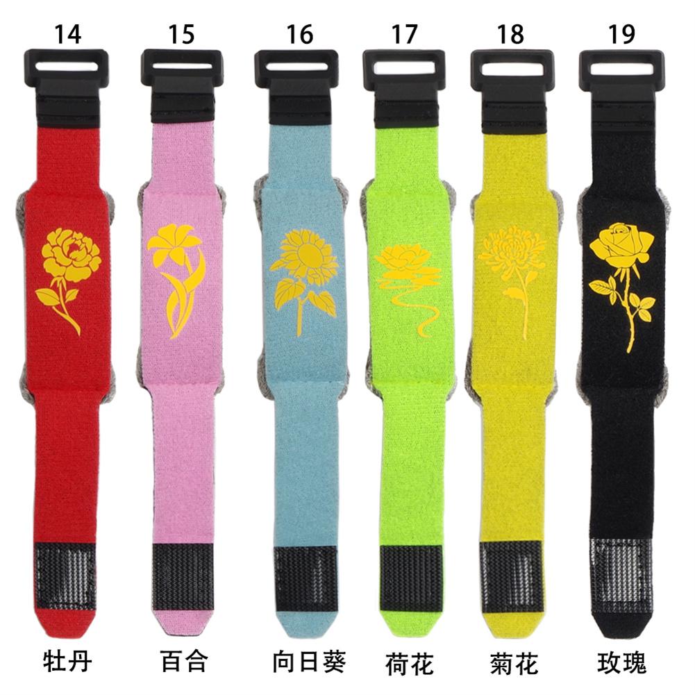 Cotton Guitar Strings Beam  Tape Mute Noise Damper Muter Wraps Flower Printed For Guitars Bass Ukulele String Instruments