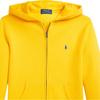 Polo Ralph Lauren Felpa Monocolore con Cappuccio Manica Lunga con Logo Ricamato Felpe Bambino Giallo 323799360-050