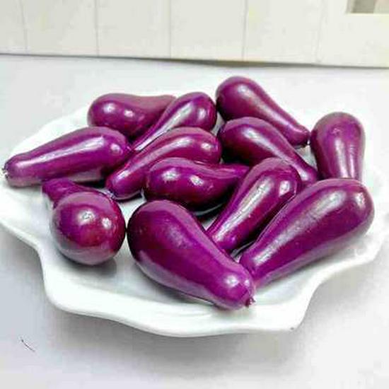Simulation Foam Mini Fruits & Vegetables Set - 35 pcs for Window Decoration