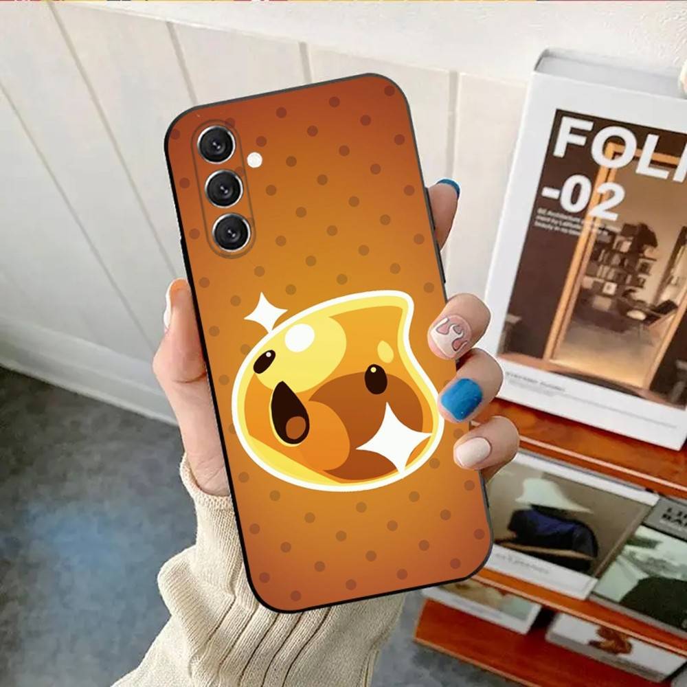 Game S-Slime Rancher Phone Case Phone Case For Samsung Galaxy A13,A21s,A22,A31,A32,A52,A53,A71,A80, Soft Black Shell