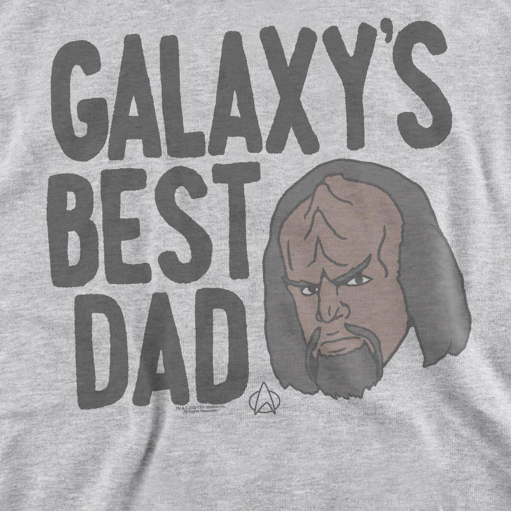 Star Trek: The Next Generation Unisex Adult Galaxy´s Best Dad Sweatshirt