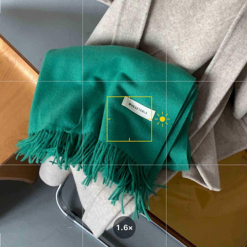Scarf Girls Winter Solid Color Scarf Long Scarf Shawl Dual-Purpose Couple Men