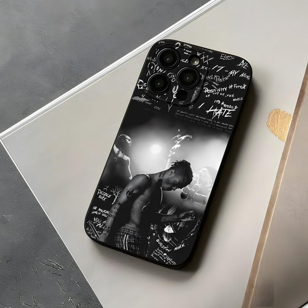 Xxxtentacions Rapper Phone Case For Iphone 15 16 12 14 Se 2020 2022 Pro Max 11 13 Gentleman Xr X Xs Plus Funda Shell Cover iPhone15 ProMax