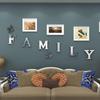 3D Mirror Wall Stickers English Letters Home Family Self-Adhesive DIY Acrylic Decals For Living Room Home Room Decoration