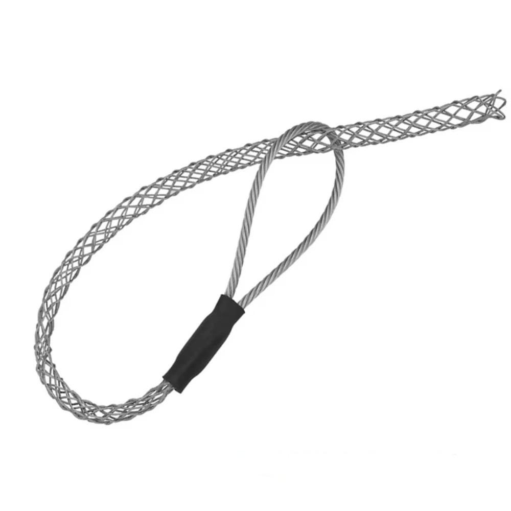 Anti-Slip Design Wire Grips Steel Mesh Pipe Conduit Puller Lassos Cable Puller Electrician Tools