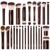 HOURGLASS Complete Makeup Brush Set: Powder, Blush, Foundation, Eyeshadow, Concealer, Lip Brushes.