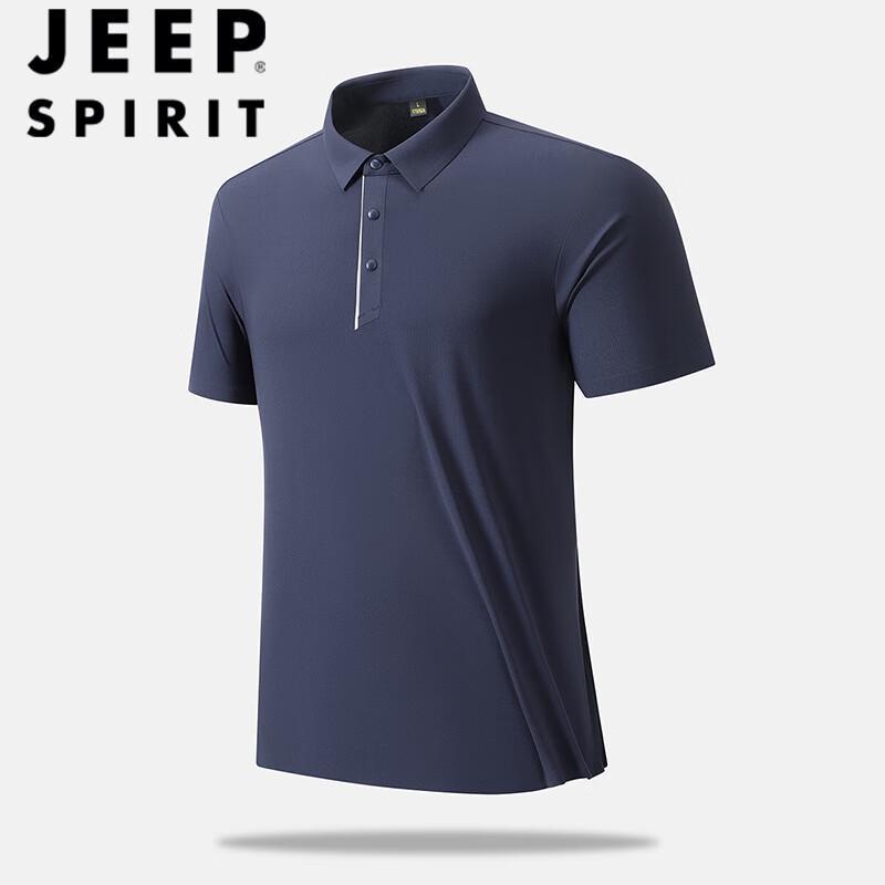 JEEP SPIRIT Men s Short Sleeve Polo T-Shirt 3XL