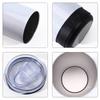 Smart Bluetooth Speaker Water Bottle 20oz Double Wall Stainless Steel Insulated Tumbler Car Office Travel