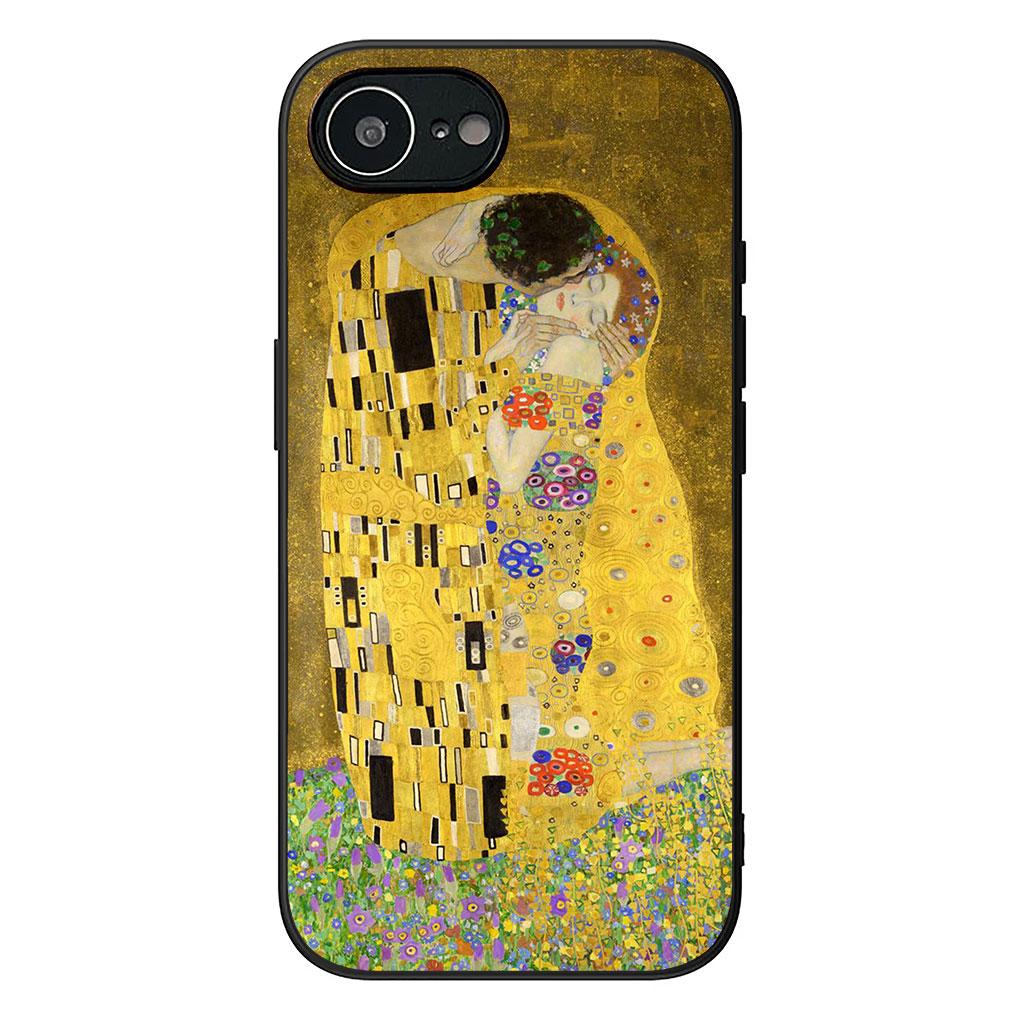 Soft Phone Cover for Apple iPhone 17 16 14 15 Pro Max Plus 15+ 16E XR ProMax Air Case Art Gustav Klimt Casing