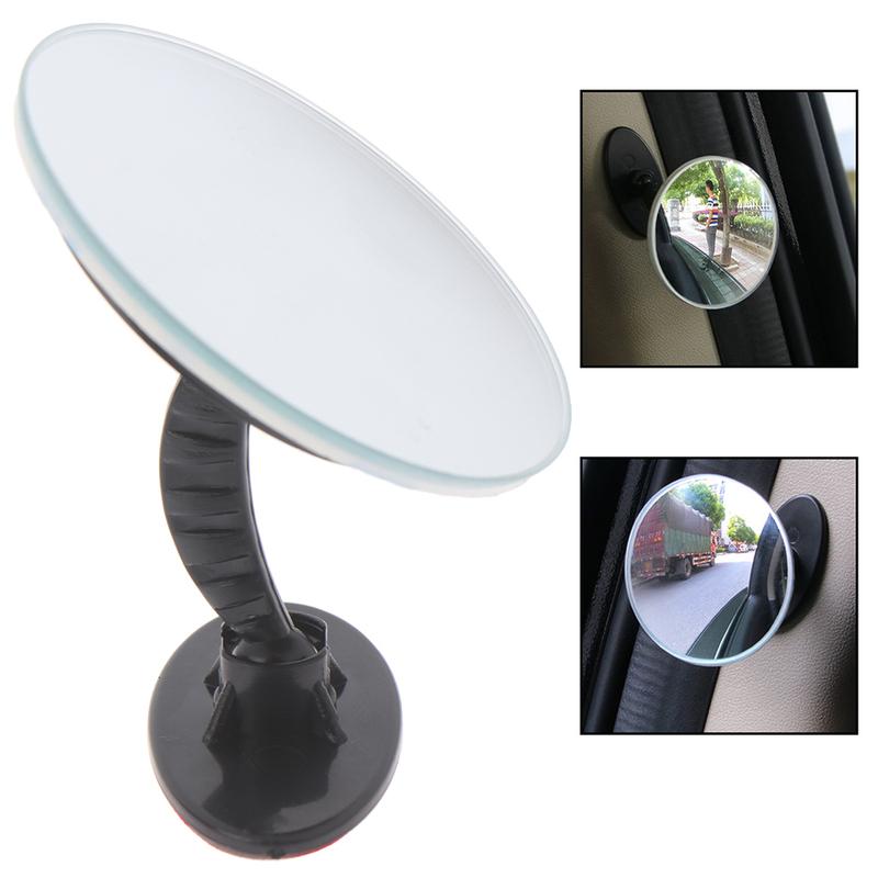 1PC 5cm Car 360 Wide Angle Round Convex Mirror Car Side Blind Spot Rear View Mirror