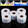 5Pcs/Set White Disposable Neck Covering Paper Rolls Hair Cutting Accessory Hairdressing Tools