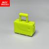 10pcs/lot MOC Blocks Utensil Suitcase featuring Long Handle 37178 Traveling Case Construction Bricks Accessories Children's Playthings Gifts