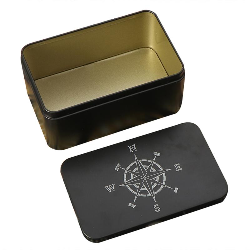 Multipurpose Tarot Cards Storage Box Iron Tarot Card Storage Case Astrologys Trinkets Box Portable Card Container