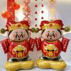 2026 Chinese New Year Decoration God of Wealth Balloon Lunar Year Aluminum Film Standing Balloons Spring Festival Balloon Decor