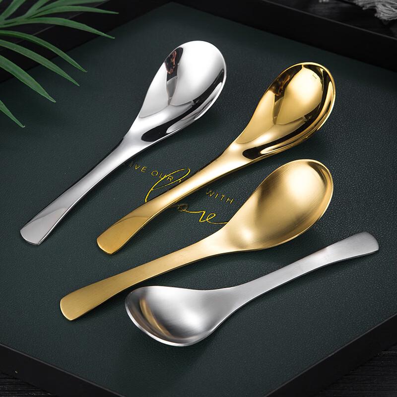 ZISIZ Children's 304 Stainless Steel Spoon