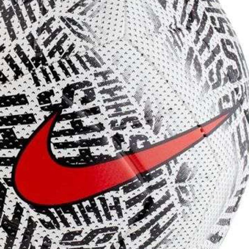 Nike Size 5 Ball Soccer Ball Unisex Black White Red SC3891-100