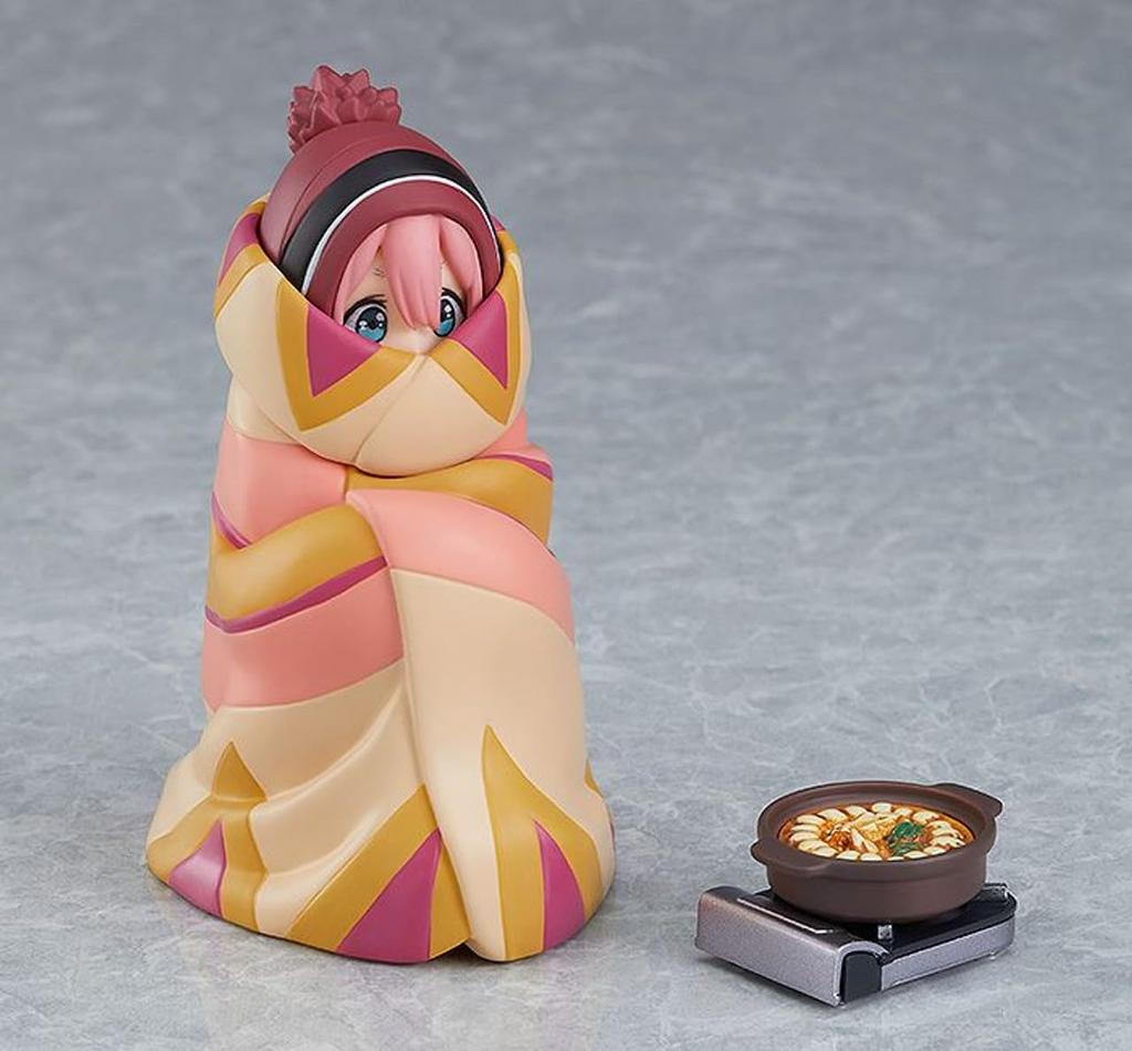 Figma Nadeshiko Kakamigahara wersja DX malowana ruchoma figurka Yurucamp skala niefigurkowa ABS&PVC
