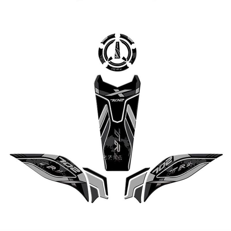 Benelli TRK702X 3D Gel Waterproof Sun-Protected Wear-Resistant Fuel Tank Decal