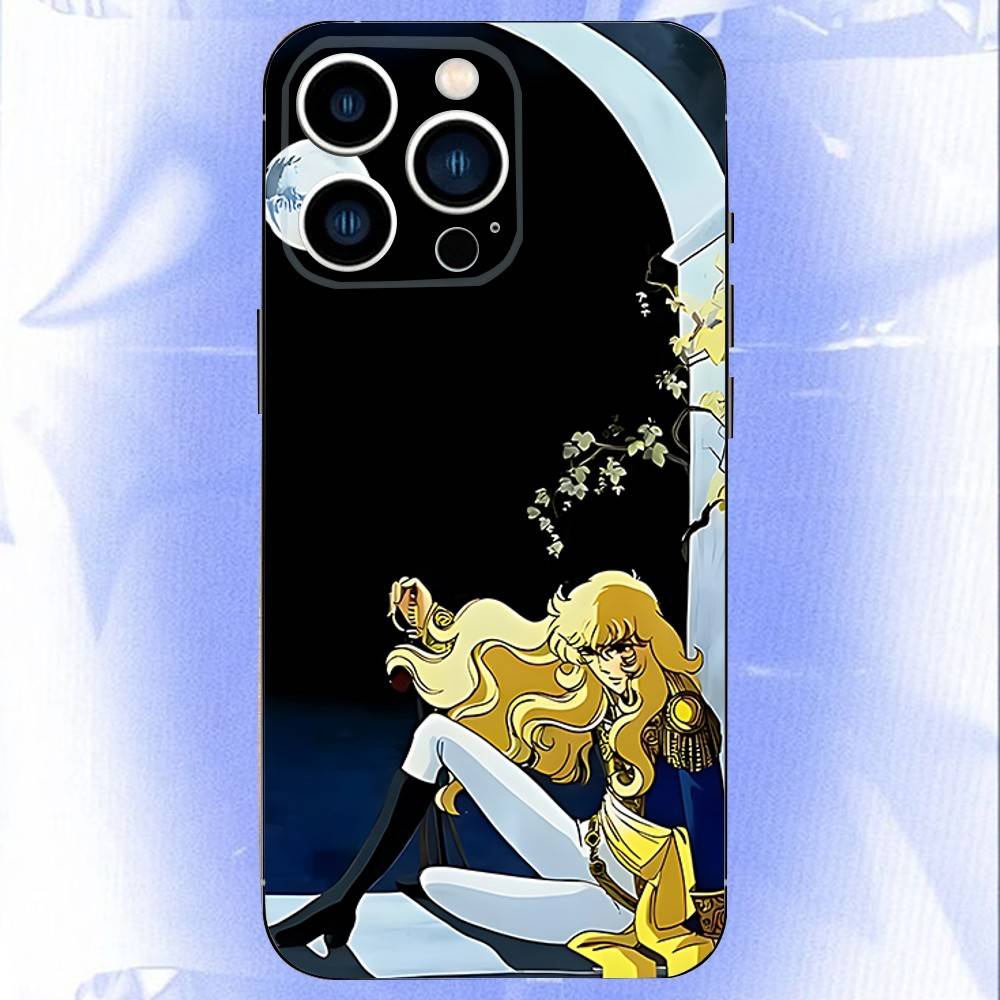 Rose of V-Versailles Lady Oscar For iPhone 12,16,13,14,15,17,11,Pro,Max,Plus,E,Air,Mini TPU Soft to Skin-friendly phone case