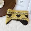 Snowflake Knitted Ear Cover Warm Ear Warmer New Winter Earmuffs  Women