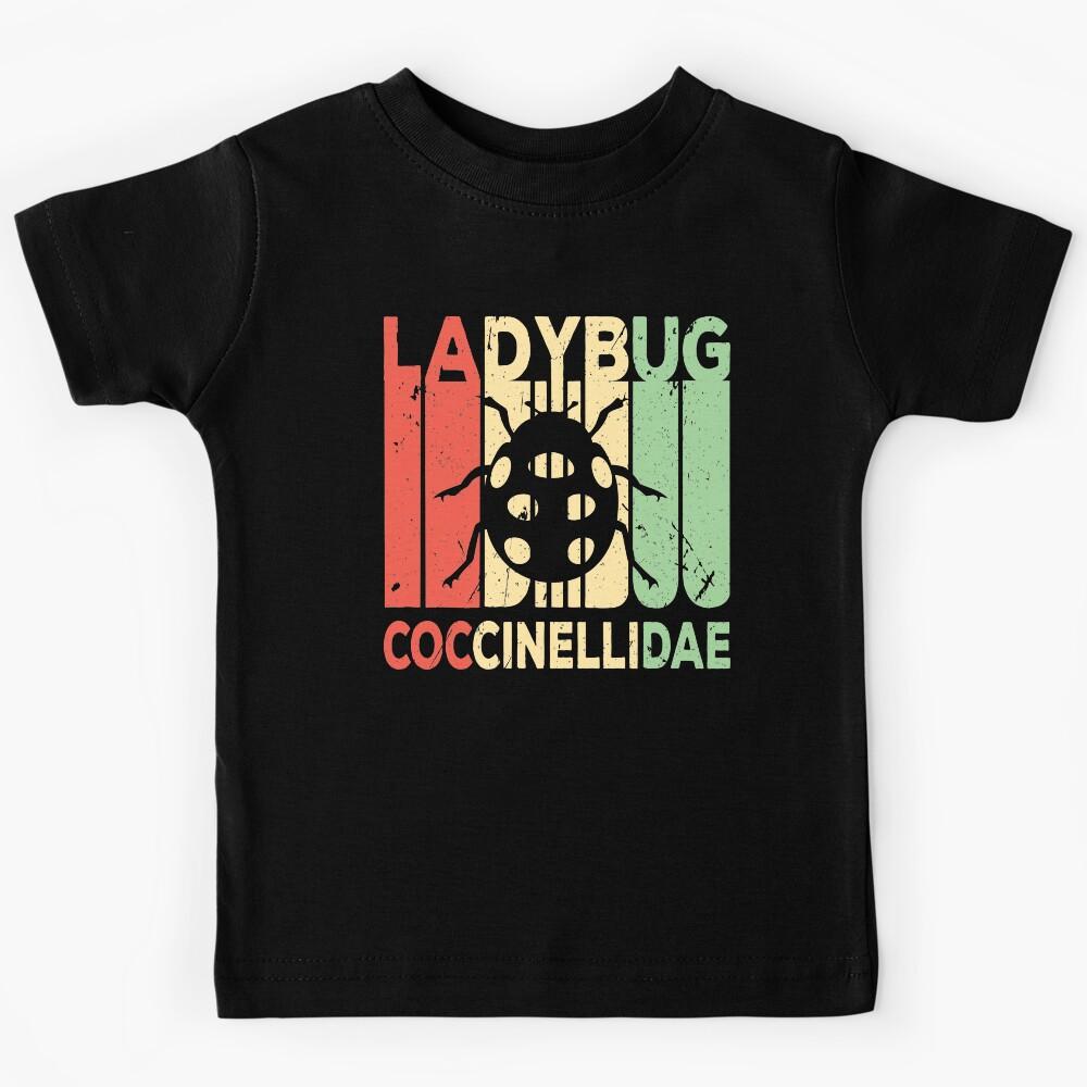 Ladybug Vintage Retro Kids T-Shirt 120