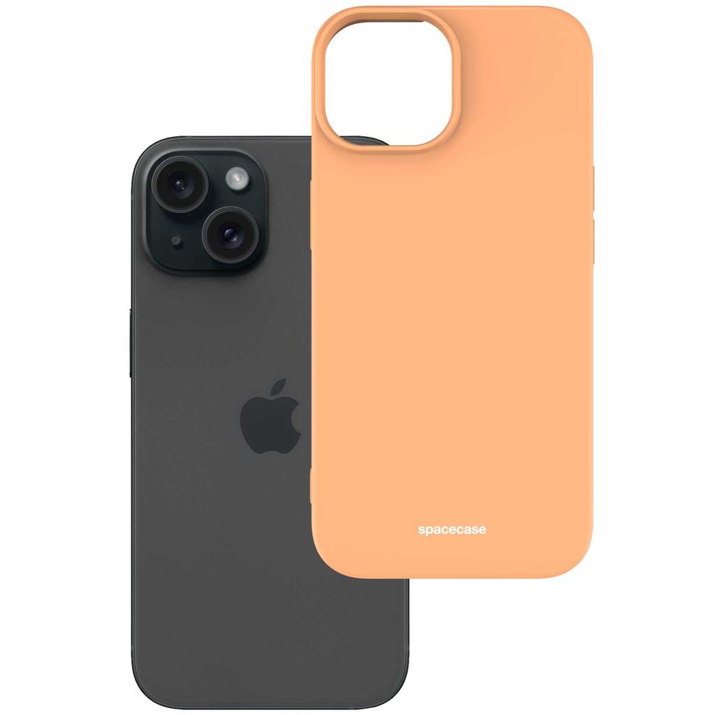 Sc Silicone Case Iphone 15 Orange