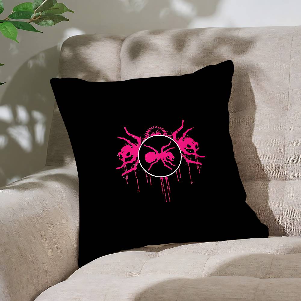 The P-Prodigy Artist Logo Pillow Case Throw Pillow Cover Nordic Vintage Style Cushion Covers Home Living Room Sofa Couch Seat