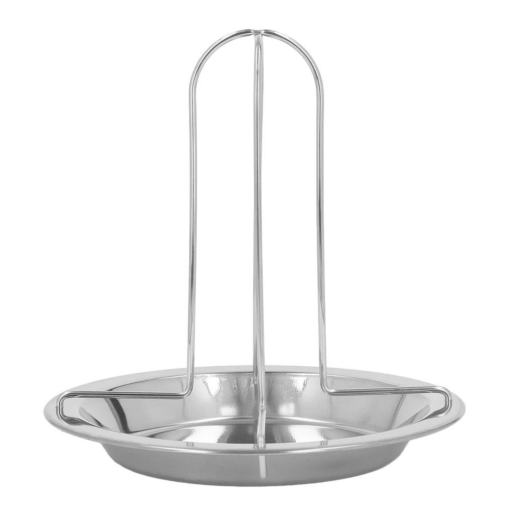 Vertical Stainless Steel Chicken Roaster Rack Thickening Prevent Stick Chicken Roasting Pan with Rack for Camping
