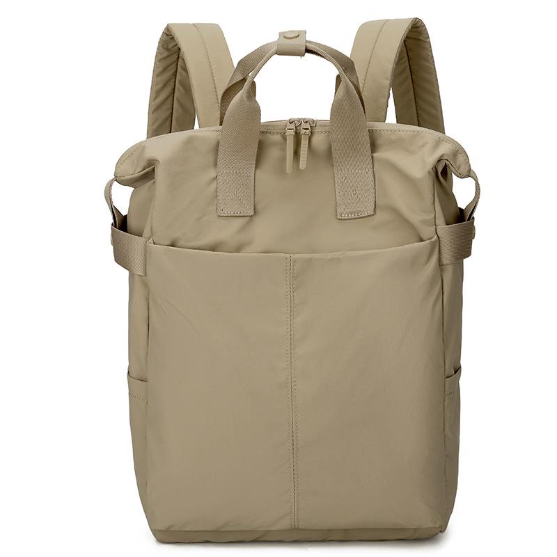 Schoolbag Travel Backpack College Student Backpack Male Large Capacity Junior High School Student Simple Casual School Bag