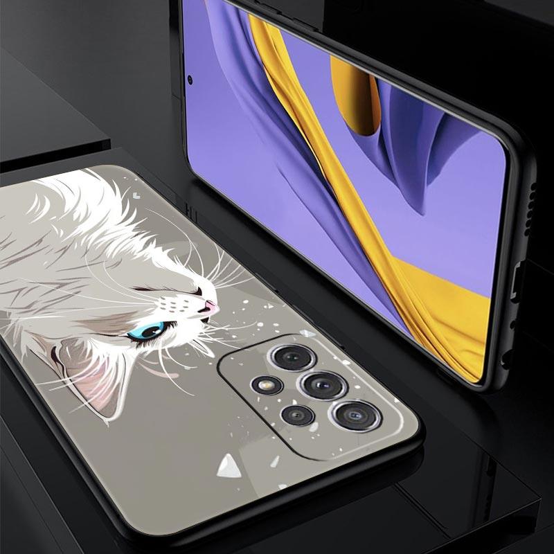 Daily Life of Cats Phone Case For Samsung Galaxy A17 A07 A55 A35 A25 A15 A05s A33 5G A31 A23 A21s A13 A41 A73 A53 A51 A71 Cover
