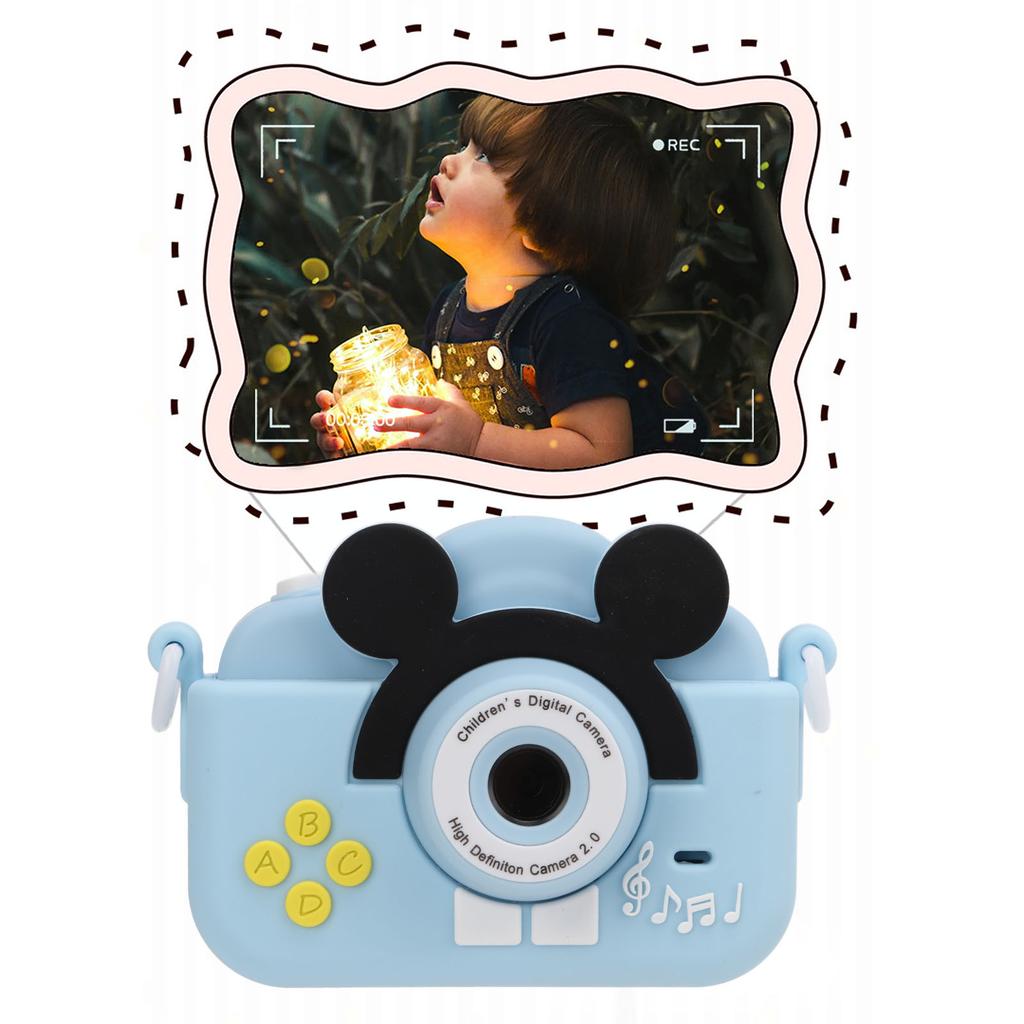 Kids Digital Camera 2 Inch Screen 2MP High Definition Cartoon Camera Video Recorder Toy Gifts