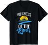Life Is Better At The River Nature Lover Camping Gift T-Shirt Casual Cotton Daily Four Seasons Tees Graphic T Shirts Streetwear