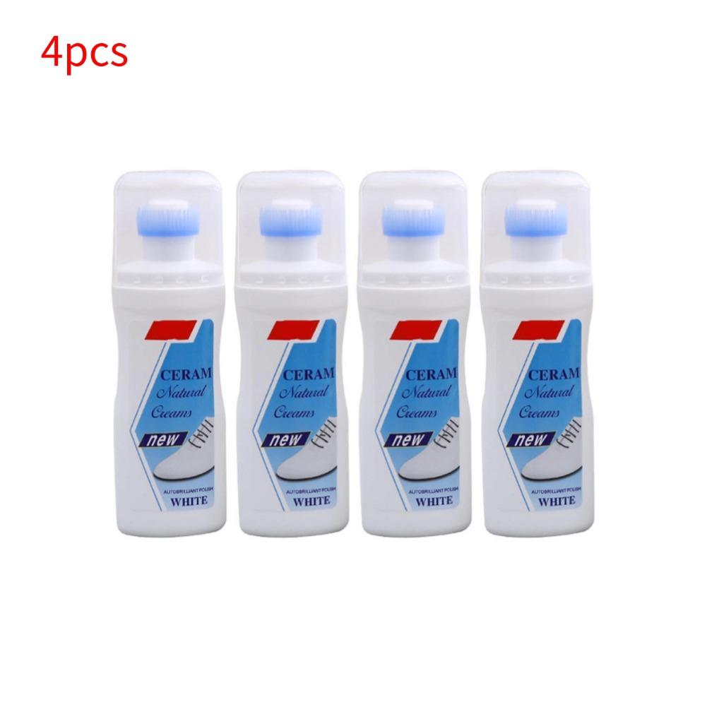 White Shoes Cleaner Polish Cleaning Tool For Casual Leather Shoe Sneakers Shoe Brushes Yellow Stain Remover Dry Cleaning Agent