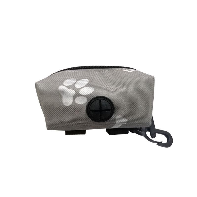 Supporto per sacchetti per escrementi di cani, guinzaglio, regolabile, mini, da viaggio, per la spazzatura, dispenser per sacchetti per escrementi di cani, strumenti per la pulizia degli animali domestici