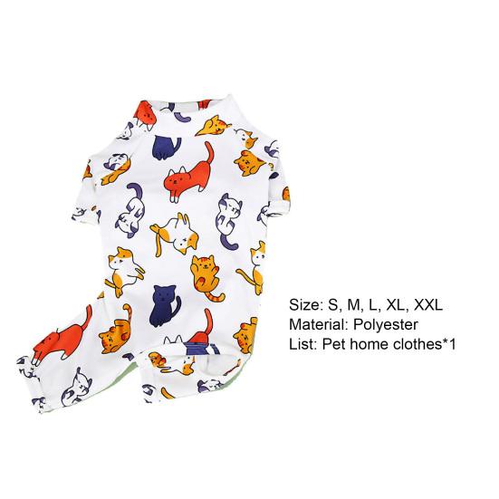 Yousheng Dog Romper Cartoon Animal Pattern Short Sleeve Fashion Spring Summer Pet Dog Jumpsuit for Indoor