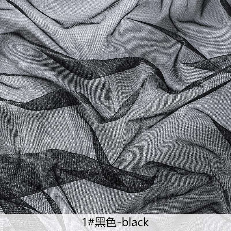 0.5/1/2/5yards Thin Non Elastic Mesh Fabric for Shapewear Waist Cinching and Body Shaping Underwear Camisoles Corsets DIY Fabric