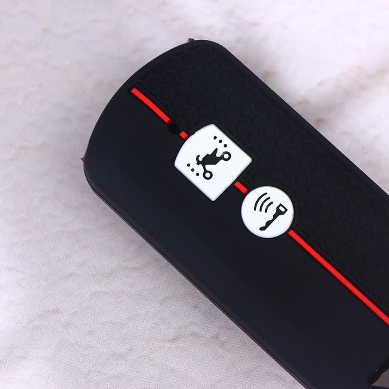 Silicone Key Protector Motorcycle Key Case Remote Keys Shell Cover For Sh 125 Pcx 150 Forza 350 Key Fob Cover
