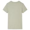 Kinder-T-Shirt hellkhaki 92/104/116/128/140