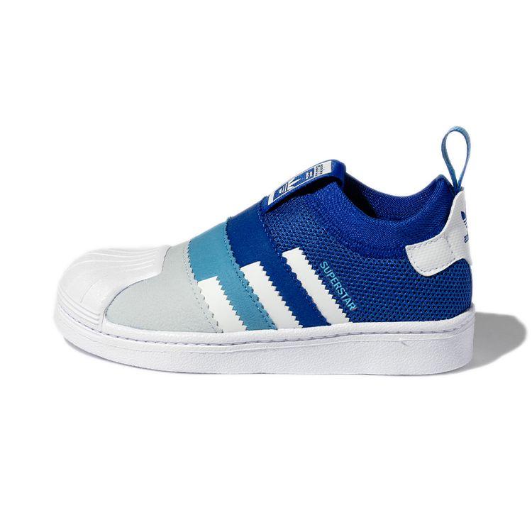 Adidas Originals Superstar 360 2.0 Comfortable Low-Top Kids Skate Shoes Kids Sneakers Blue H02733