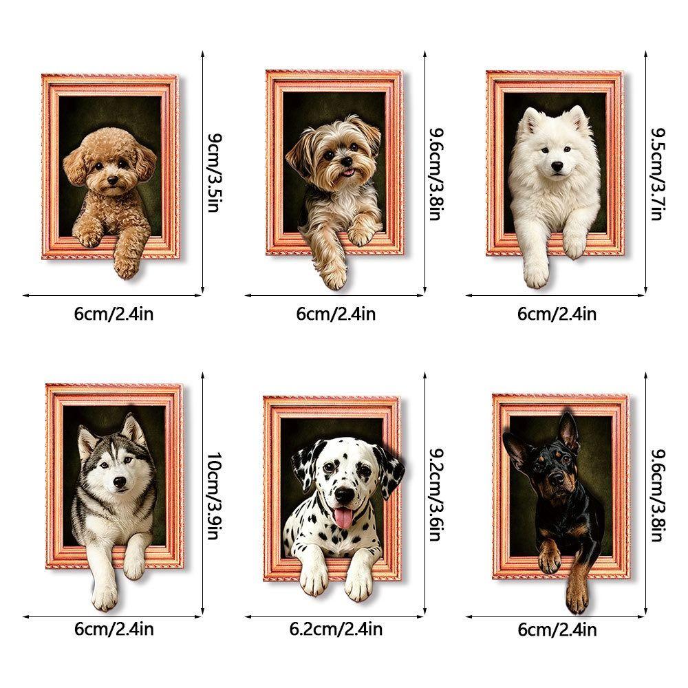 3D Cartoon Animal Magnetic Photo Frame Framed Picture Style Wooden Magnet  Office Board