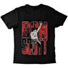 Vtg Bon Scott Geschenk für Fans Baumwolle Schwarz Vollgröße T-Shirt für Herren CM119 Unisex T-Shirt