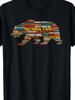 100% Cotton Men's Casual T-Shirt - US National Parks and Bear Design
